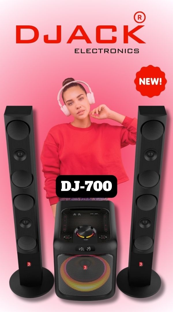 Djack dj 700 2.1 channel home theater